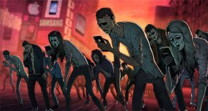 Zombie image by Steve Cutts